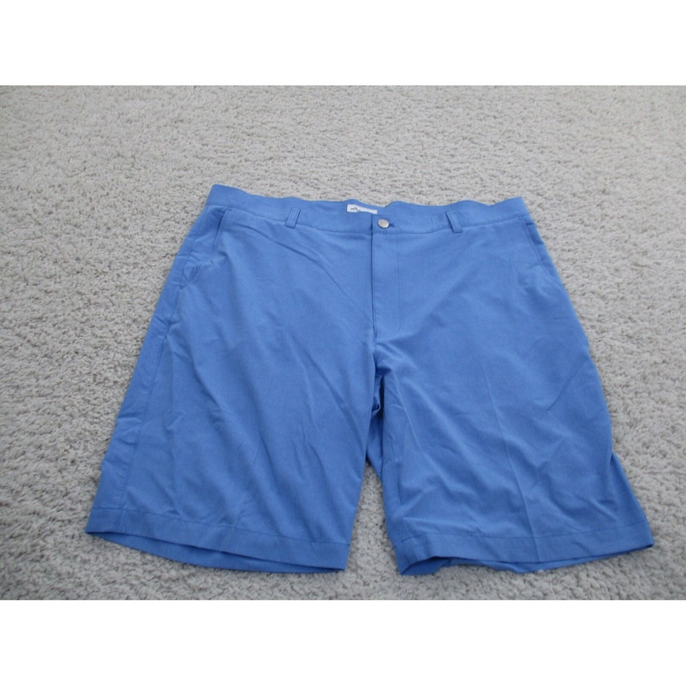 Peter Millar Shorts Mens 40 Blue Chino Casual Polyester Performance Golf A3